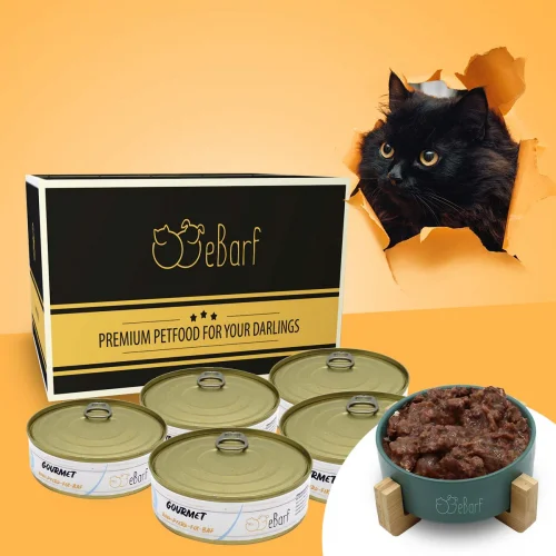 Pack de boîtes de nourriture humide