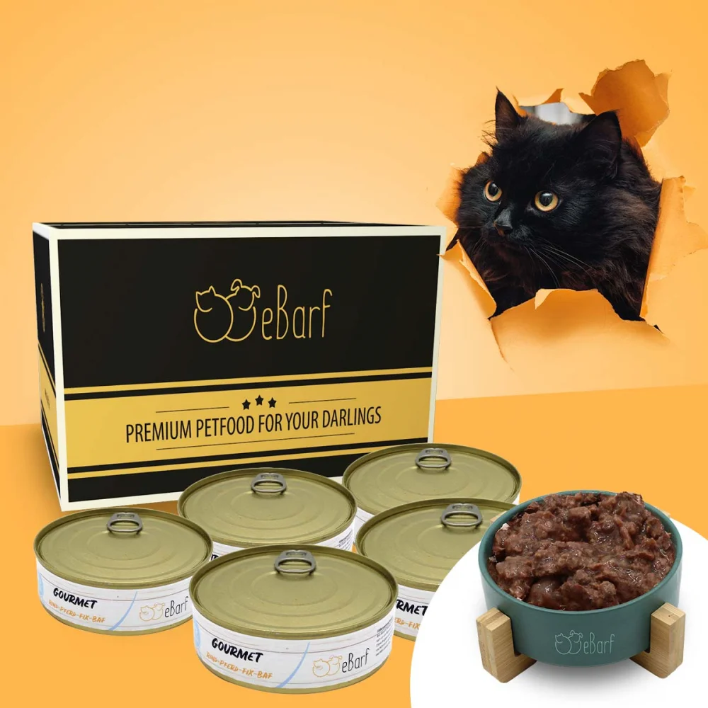 Pack de boîtes de nourriture humide